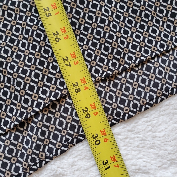 Pleione button down blouse/tunic top. Size Small. - Picture 5 of 8